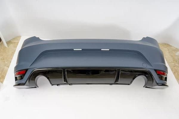 Tampon Seti Arka (Çift Egzoz Cıkıslı Dıfuzor) Seat Leon Aero (13-17 Mk3 , 17-20 Mk3.5 İçin Uyumludur)