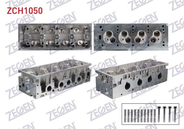 Silindir Kapağı (Yan Kanal) (Alüminyum Manifold Uyumlu 4 Nokta Enj.) Renault Clio II 1.4 8V (E7j) 1998-2005 / Kangoo 1.4 8V (E7j) 1998-2008