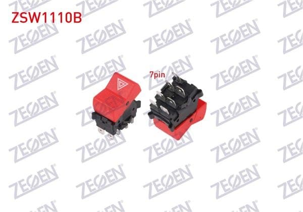 Flaşör Anahtarı 7 Pin Kırmızı Fiat Dogan / Kartal / Sahın 1993-2002