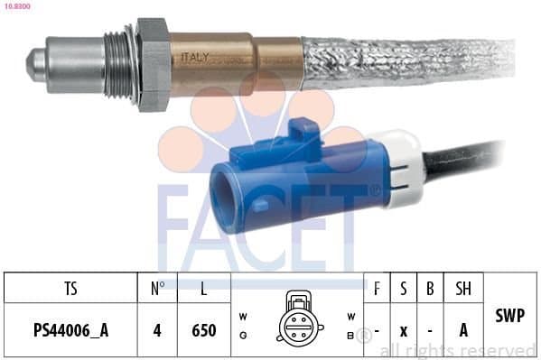 Oksijen (Lambda) Sensörü FORD ORJINAL 3M519G444CB