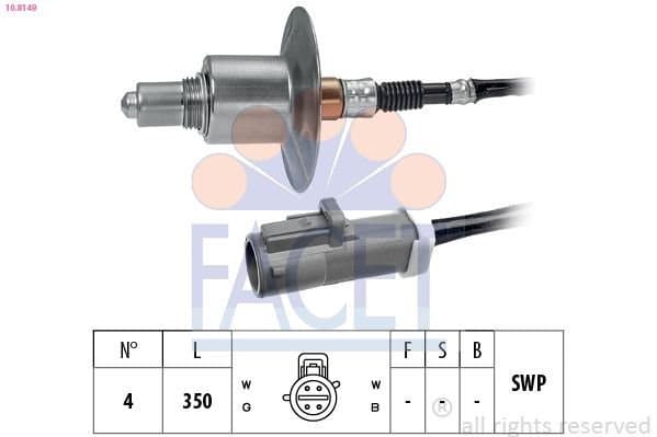 Oksijen (Lambda) Sensörü FORD ORJINAL 8V219F472AC