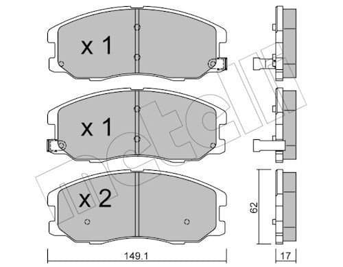 Fren Disk Balata Ön OPEL ORJINAL 95459512