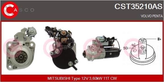 Marş Dinamosu MITSUBISHI ORJINAL M8T55779