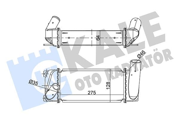 INTERCOOLER TOYOTA COROLLA-AURIS 1.4 D4D 13-18 AL...