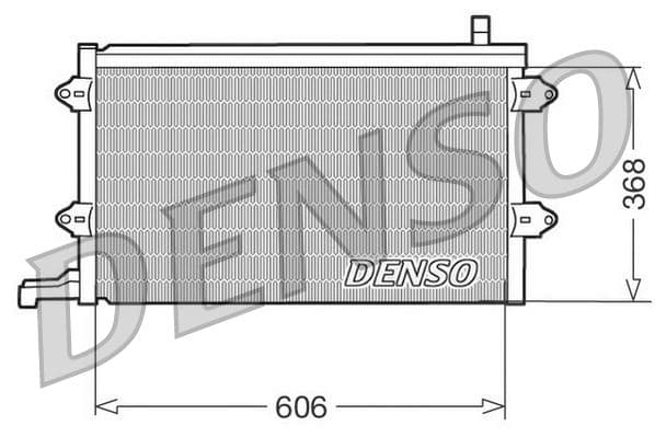 CONDENSER. AİR CONDİTİONİNG VW GOLF III (1H. 1E) (...