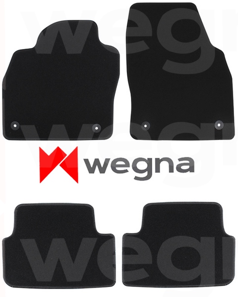 HALI PASPAS SİYAH VW POLO 2018 > - WEGNA - OEM PASPAS