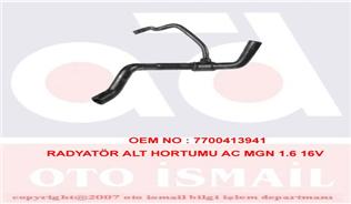 RADYATOR ALT HORTUMU MGN I-SCENIC I 1.4-1.6 - NIFEA - OEM 7700413941