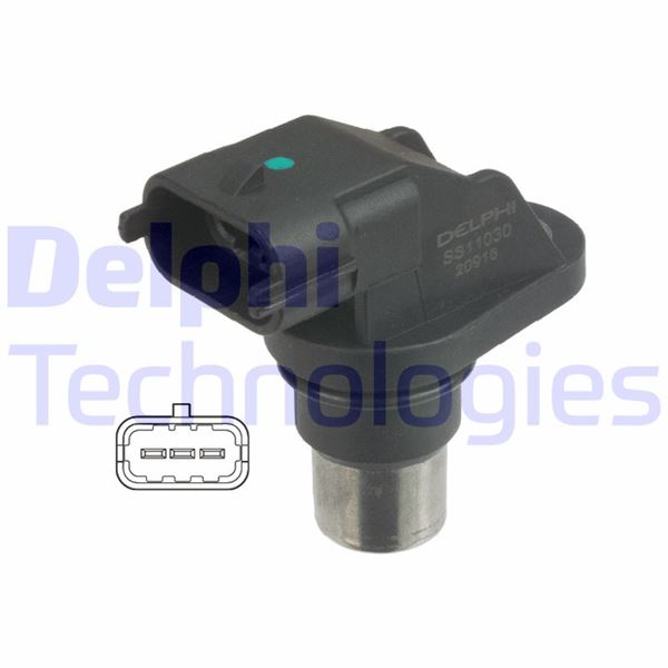 EKSANTRİK MİL DEVİR SENSÖRÜ OPEL ASTRA G 98> ASTRA H 04>10 1.7 CDTI DTH-DTL FIAT PALIO-PUNTO 1.2-1.4 - DELPHI - OEM 97306560