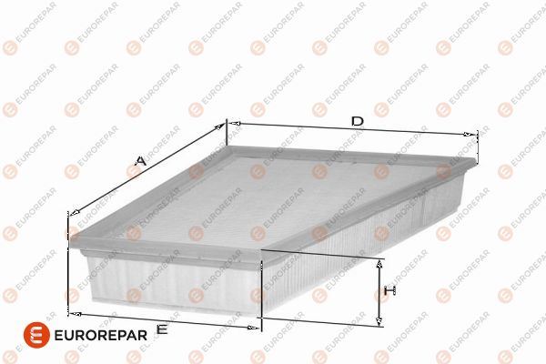 HAVA FİLTRESİ RENAULT MEGANE IV 15> GRAND SCENIC IV 15> TALISMAN 15> KOLEOS II 20> 1.0TCe 1.2TCe 1.3TCe - EUROREPAR - OEM 165467860R