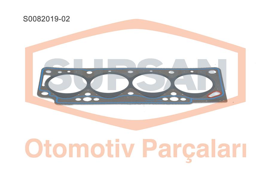 SILINDIR KAPAK CONTASI SACLI KLINGRIT 2 CENTIK KANGOO 1.9D F8Q YM - SUPSAN - OEM 8200188114