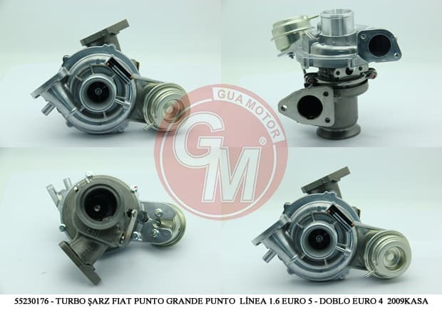 TURBO ŞARJ FIAT BRAVO PUNTO GRANDE PUNTO LİNEA E...