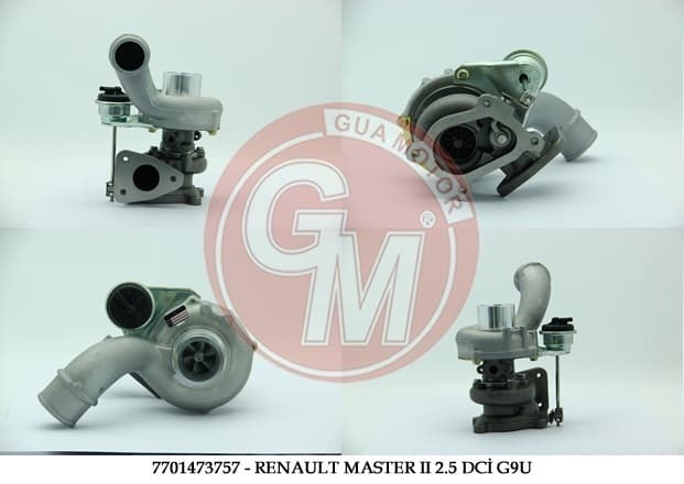 TURBO ŞARJ RENAULT MASTER II 2.5 DCİ G9U 110BG 120...