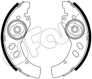 FREN PABUCU CİTYII-0.5-ELECTRİC-COUPEII-0.5-ELECTRİC-CROSSLİNEII-0.5-D-TRUCKPLATFORM/CHASSİS-0.5-D-T - CIFAM - OEM 641BF031