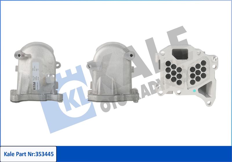 EGR SOĞUTUCU P207-P508-P3008-P5008-PART-BERL-C3-C4-C5-DS3-DS5-C-MAX-FIESTA-FOCUS-S40-S60-S80-V60-V70 - KALE - OEM 1618.LC