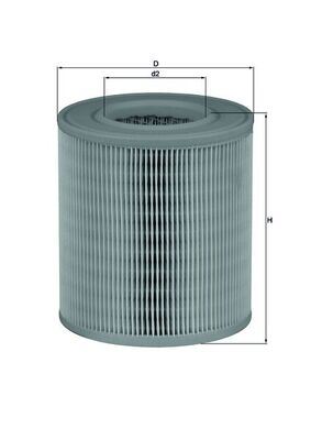 HAVA FILTRESI A6 2.0 TFSI TDI 04-11 - MAHLE - OEM 4F0133843A