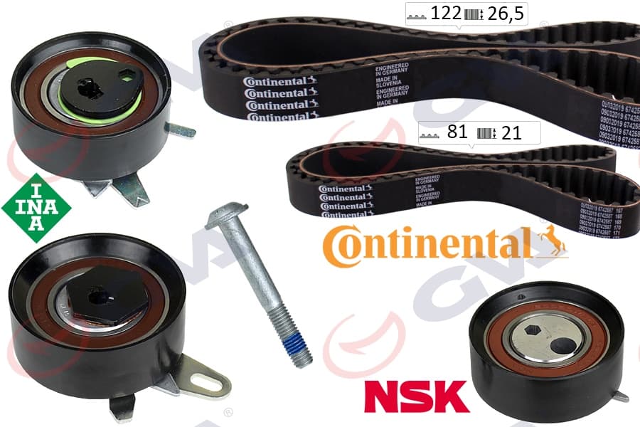 TRİGER SETİ (122x26.5 -081x21) T4 2.5TDI - LT35 2....