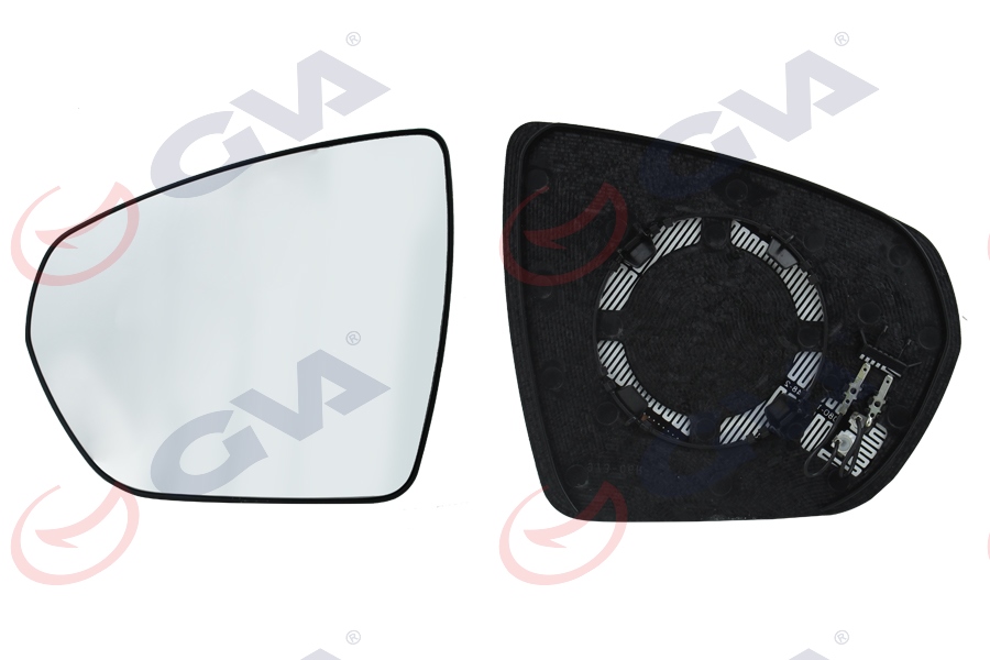 AYNA CAMI ELEKTİRİKLİ ISITMALI SOL PEUGEOT 3008/5008 (16-) C5 AIRCROSS (18-) (KONVEKS) (VM-6209GHL) - GVA - OEM 1618047980