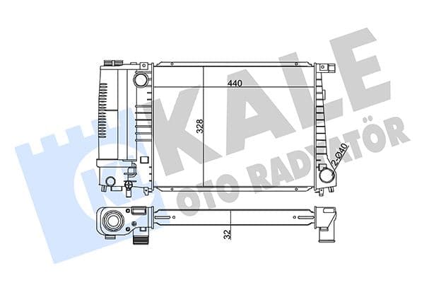 MOTOR SU RADYATORU BMW M30 M43 M44 M52 M20 M50 E30...