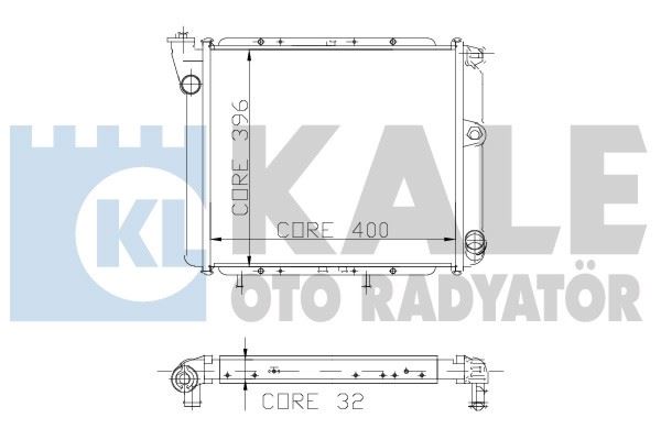 RADYATOR (169000) R9 R11 BROADWAY SPRING 3 SIRA PS - KALE - OEM 7701406496