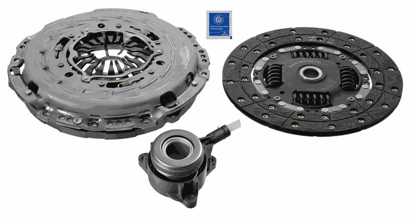 DEBRIYAJ SETI TRANSIT V347 11=>14 V343 V364 PIKAP 2.2TDCI 155PS 14 => RANGER (4×4) 2.2TDCI 150PS 3.2TDCI 200PS 11 => RULMANLI - SACHS - OEM BK317540BB