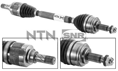 AKS KOMPLE SOL RENAULT KANGOO II 08> 1.5dCi K9K (26x27x33) U:697MM - SNR - OEM 8200597305