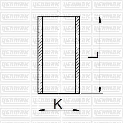 MOTOR GÖMLEĞİ PARTNER XUD9 (83.00 ÇAP) STD