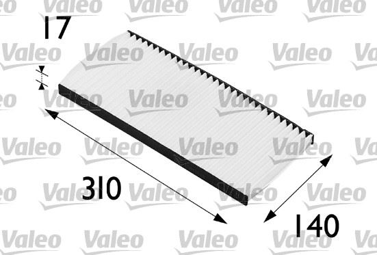 (x) POLEN FİLTRESİ FIAT LANCI Y 96-03 PUNTO 94-99 - VALEO - OEM 46721374