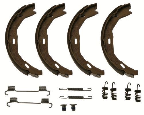EL FREN BALATASI 164×25 mm MERCEDES W204 C204 C SERISI A207 C207 S212 E SERISI - TRW - OEM A0044208620