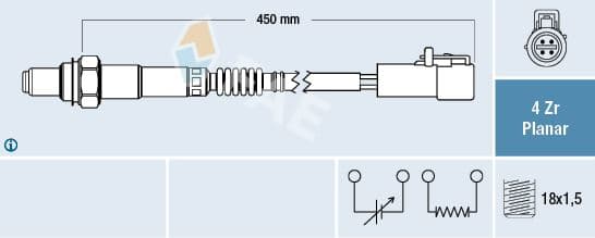 OKSIJEN SENSORU FORD C MAX II (DXA/CB7.DXA /CEU) 1...