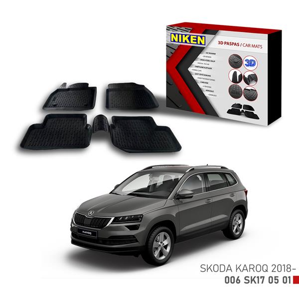 3D PASPAS SKODA KAROQ 2018- - NIKEN