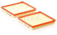 HAVA FILTRESI TAKIMI MERCEDES OM629 X164 W211 W164 W221 - MANN - OEM A6290940104