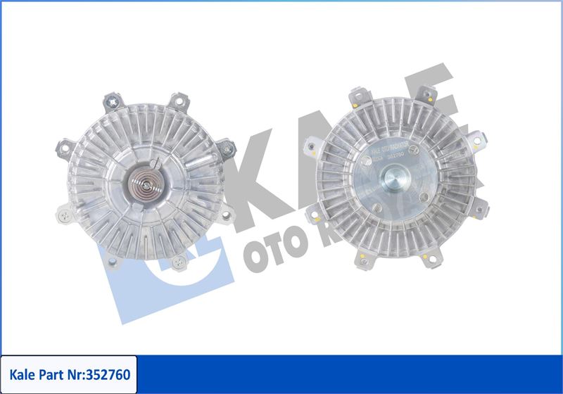 FAN TERMİK MITSUBISHI L300 2.5L 4D56 8V P15V 86-98 /PAJERO 2.5L 4D56T L044G 88-91 / HYUNDAI H100 2.5L D4BA 4D55 4D56 PANELVAN 94-05 / GALLOPER 2.5L 4D56 94-98 - KALE - OEM 2523742560
