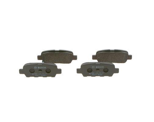 ARKA FREN BALATA NISSAN QASHQAI 1,5L 1,6L 2,0L K9K M9R HR16DE MR20DE J10 06-13 / X-TRAIL 2,0L QR20DE T30 01-07 2,5L QR25DE T30 01-> 2,2L YD22DDTi T30 01-> / MURANO 3,5L Z51 4x4 DCi 08-> / INFINITI FX 3.5L VQ35DE FX35 03-08 / RENAULT KOLEOS 08> - (Aşınma ikaz soketli) - BOSCH - OEM 44060EG085