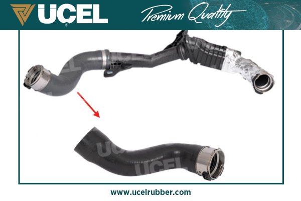 TURBO HORTUMU BÜYÜK PLASTİK PARÇA HARİÇ RENAULT CLIO IV 1.5 DCI - UCEL - OEM 144609034R