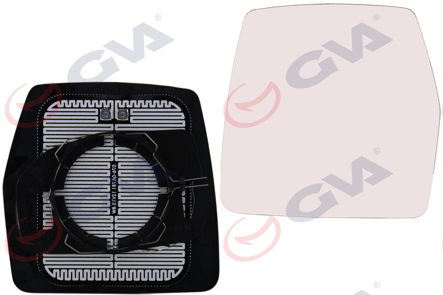 AYNA CAMI SOL SCUDO-EXPERT-JUMPY (96-07) ISITMALI+KONVEKS - GVA - OEM 08151.AT