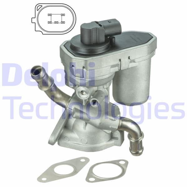 EGR VALFI (BORULU YENI TIP) TRANSIT V347 V348 2.4T...