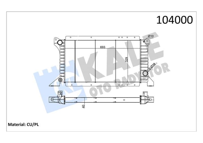 MOTOR RADYATORU (+AC) TRANSIT TURBO T12 T15 2.5D 9...