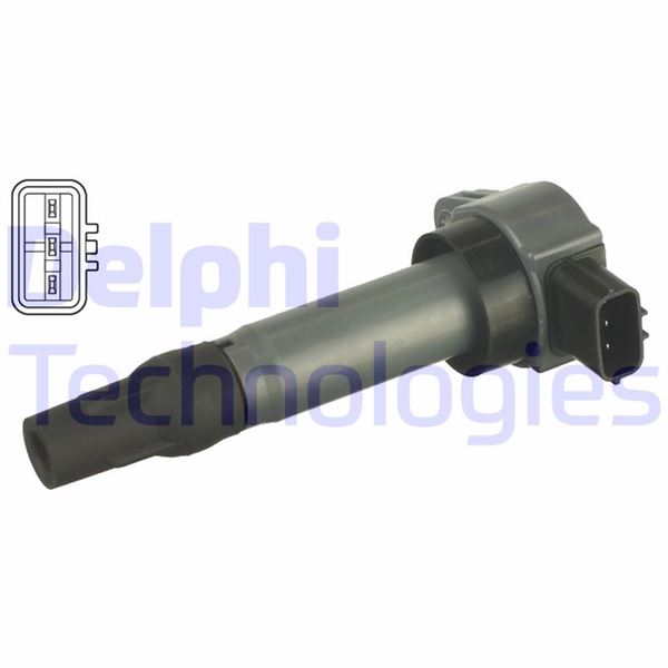 ATEŞLEME BOBİNİ MITSUBISHI COLT 1.1L 3A91 Z32A 1.3L 4A90 Z34A 1.5L 4A91 Z36A 04-12 - DELPHI - OEM MN195452-MN195616