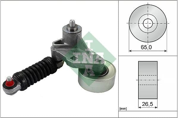 ALTERNATÖR GERGİ RULMANI (KÜTÜKLÜ) P206 1.4i-1.6i-...