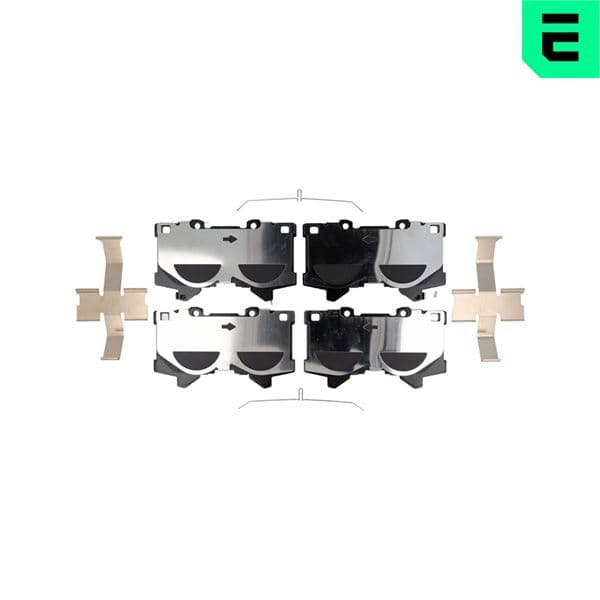 FREN BALATA SETİ DİSKLİ FREN TOYOTA LAND CRUISER 3...