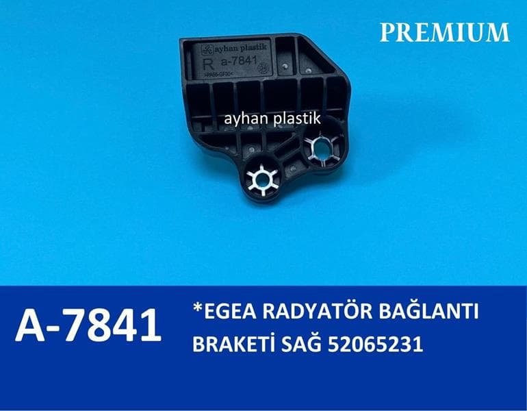 RADYATÖR BAĞLANTI BRAKETİ SAĞ EGEA (21.5 X 19 CM P...