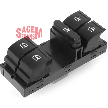CAM ACMA DUGMESI DORTLU ON SOL GOLF 5 PLUS - JETTA - PASSAT - SAGEMFRANS - OEM 1K4959857B