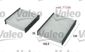 POLEN FİLTRESİ P207 1.4-1.4HDI-1.6HDI-1.4 16V-1.6 ...