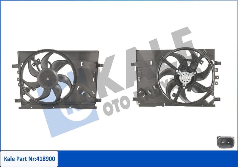 Radyatör Fan ve Motoru OPEL ORJINAL 13263551
