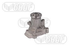 DEVİRDAİM SU POMPASI HYUNDAI ELANTRA 1.8L 2.0L 16V 96-98 / COUPE 2.0L G4DF 16V 96-00 (YUVARLAK FLANŞLI) - GRAF - OEM 2510023002