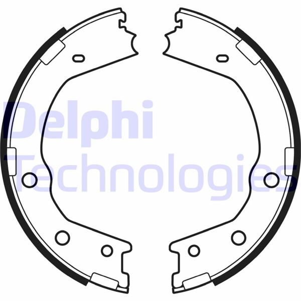 FREN PABUCU EL FRENİ KIA MOHAVE 06/08> - DELPHI