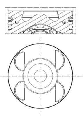 PİSTON COMPLETE (88)MM MB