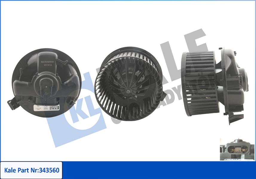 KALORIFER MOTORU CLIO III 1.2 16V-1.4 16V-1.6 16V-2.0 16V-1.5 DCI 05=> - KALE - OEM 7701062225