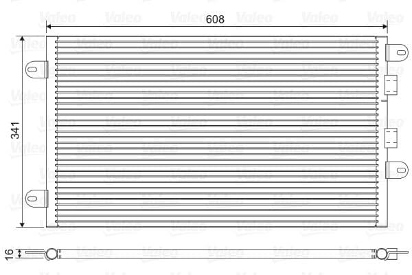 KLİMA RADYATÖRÜ ALFA ROMEO 147 01> 1.6 16V 2.0 ...
