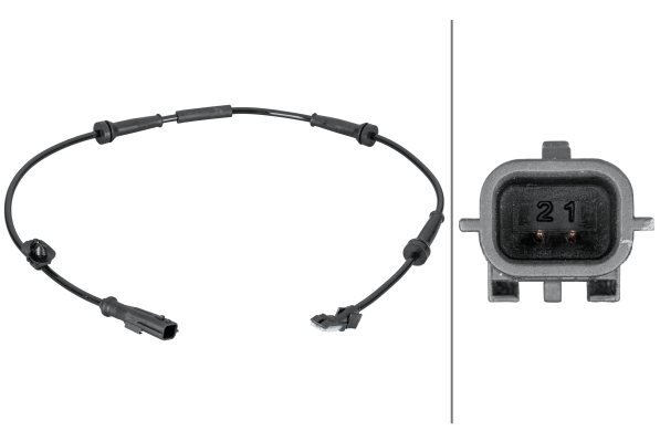 TEKERLEK HIZ SENSÖRÜ.HAL SENSÖRÜ.2-KUTUPLU.RENAULT - HELLA - OEM 479109860R
